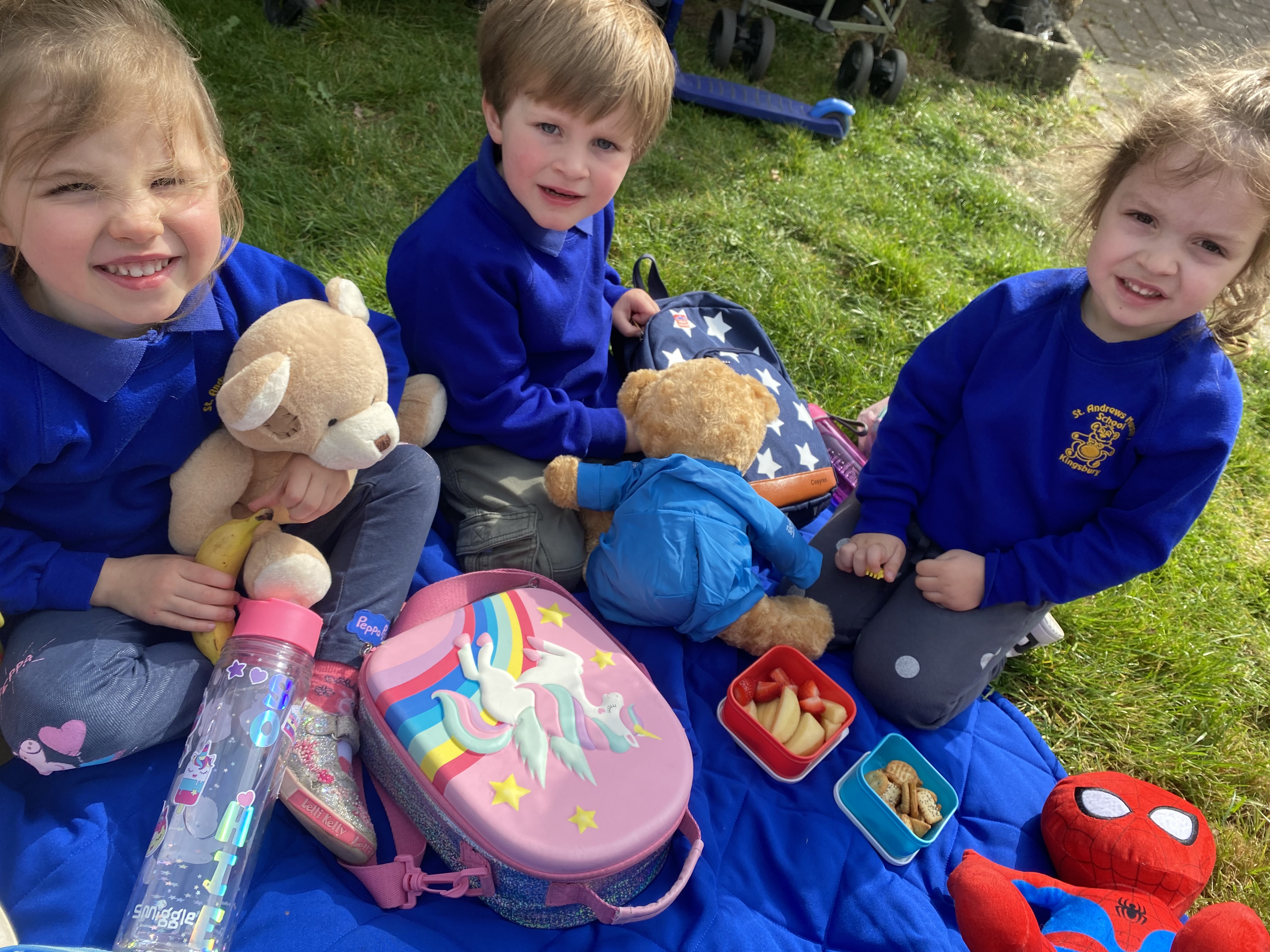 Nothing like a teddy bear picnic!